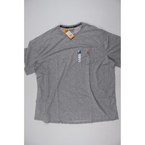 Carhartt T Shirt Force Relaxed Fit Heather Gray Solid 3XL NWT